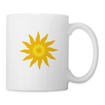 Boho Sonne - Tasse - Weiß - Rechts