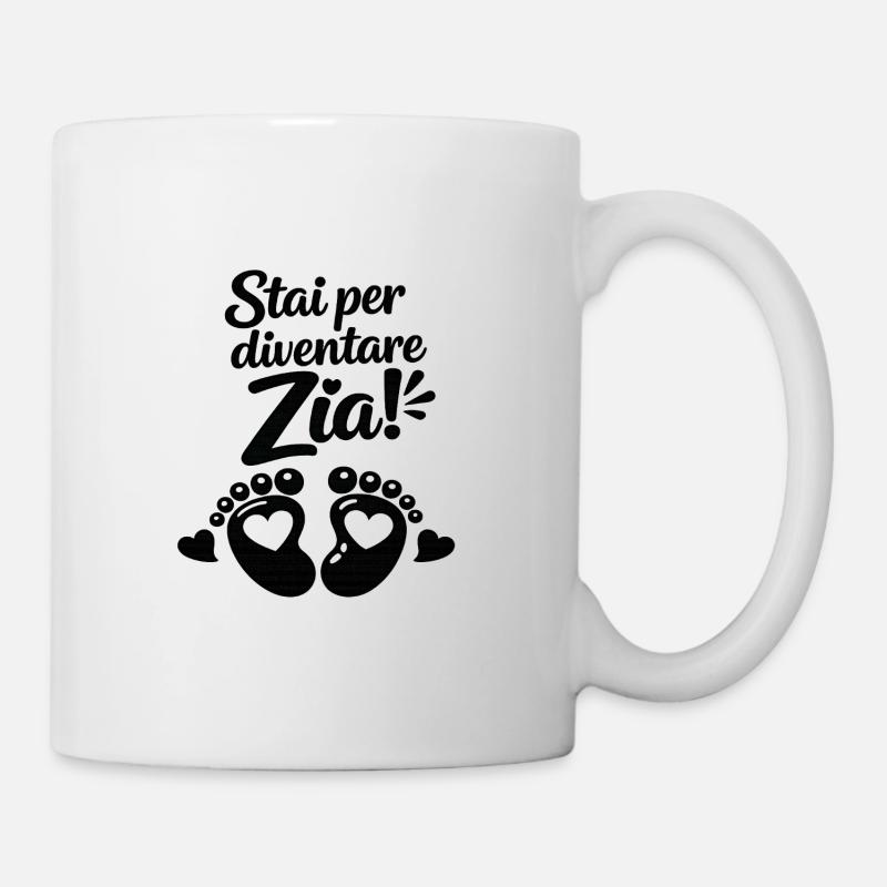 Stai per diventare Zia! - Tasse - Weiß