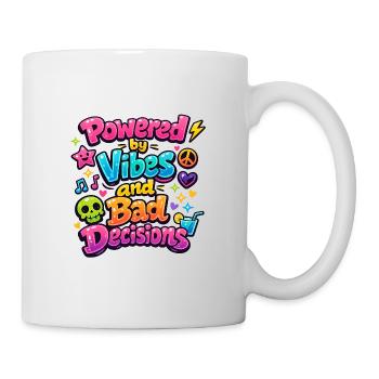 Powered by Vibes - Mug - white - Right