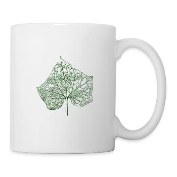 Leave - Tasse - Weiß - Rechts