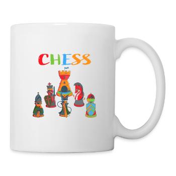 Échecs - Mug blanc - blanc - Droite