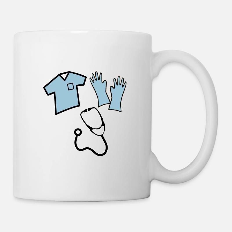 Infirmière - Mug blanc - blanc