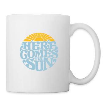 Here comes the sun - Mug blanc - blanc - Droite