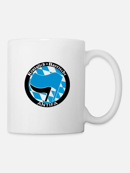 Königliche Bayrische Antifa - Tasse - Weiß