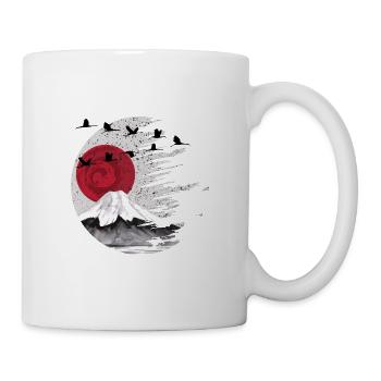 Vintage Japan Japanese Art Streetwear - Mug - white - Right