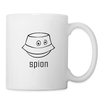 Spion - der Zeichentrickspion - Tasse - Weiß - Rechts