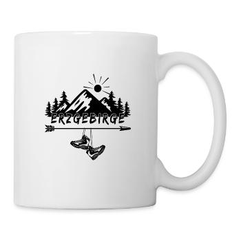 Monts Métallifères - Mug blanc - blanc - Droite