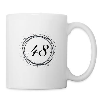 48 - Tasse - Weiß - Rechts
