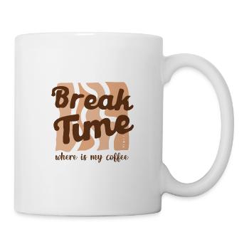 Coffee Breaktime - Mug - white - Right