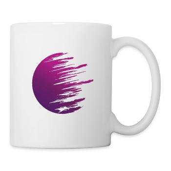 Sun Vintage Retro Vaporwave - Mug - white - Right