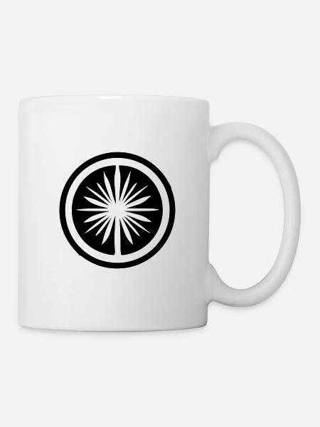 Zitrone - Tasse - Weiß