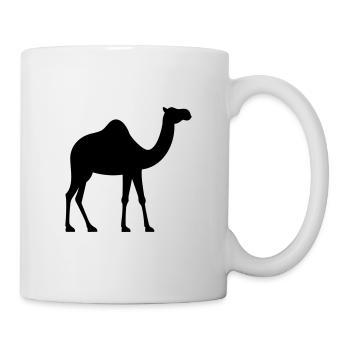 Chameau - Mug blanc - blanc - Droite