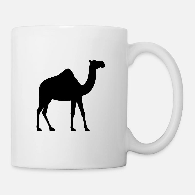 Kamel - Tasse - Weiß