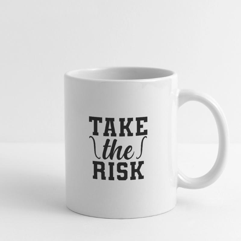 Gehen Sie das Risiko ein Tasse