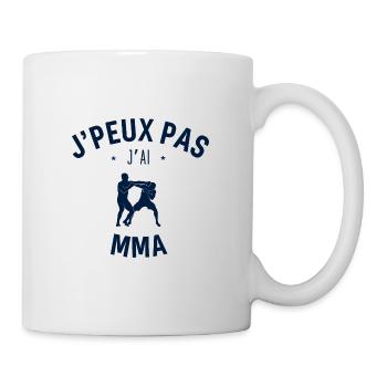J peux pas j ai MMA - Mug blanc - blanc - Droite