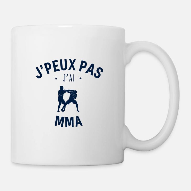 J peux pas j ai MMA - Mug blanc - blanc