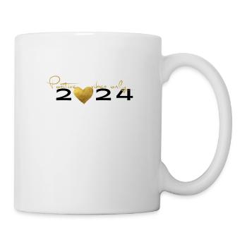 Ondes positives 2024 uniquement - Mug blanc - blanc - Droite