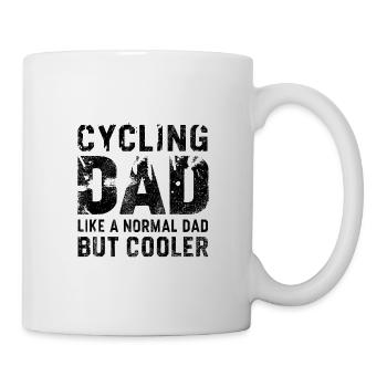Vélo Dire Papa Vélo De Montagne Vélo - Mug blanc - blanc - Droite