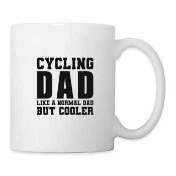 Vélo Dire Papa Vélo De Montagne Vélo - Mug blanc - blanc - Droite