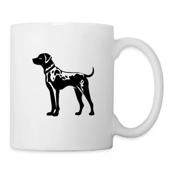 Dalmatian Dog - Mug - white - Right