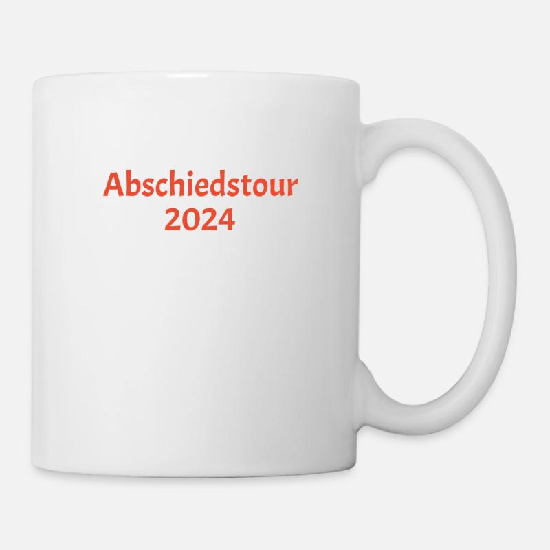 Abschiedstour 2024 - Tasse - Weiß