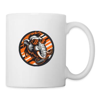 Mammut Bande dessinée Cool Été - Mug blanc - blanc - Droite