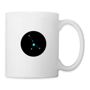 Sternzeichen Krebs - Tasse - Weiß - Rechts