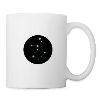 Zodiac sign Virgo - Mug - white - Right