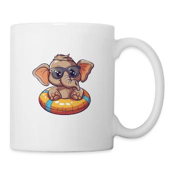 Mammut Comic Cool - Tasse - Weiß - Rechts