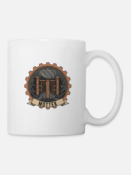 Mottek Mining Tunnel Logo - Mug - white