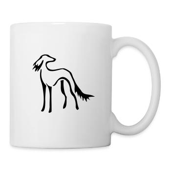 Saluki - Mug - white - Right