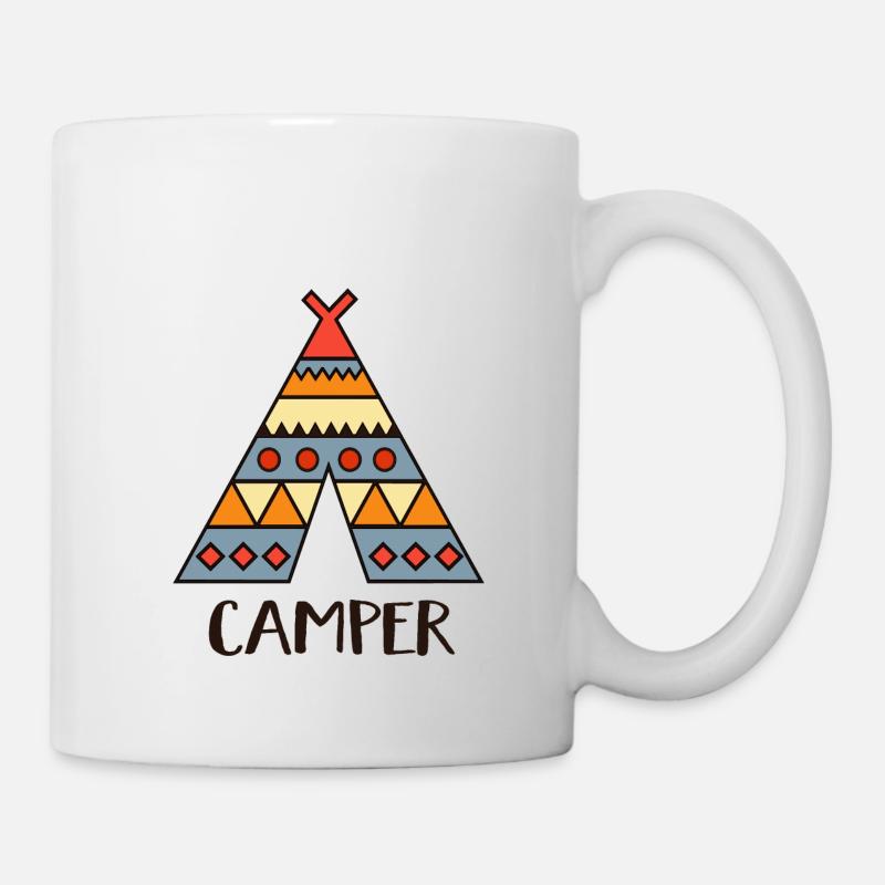 camper - Tasse - Weiß