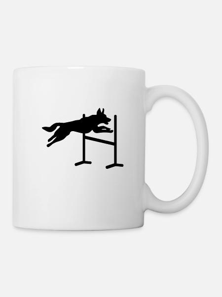 Dog agility - Mug - white