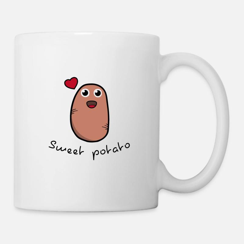 Patate douce - Mug blanc - blanc