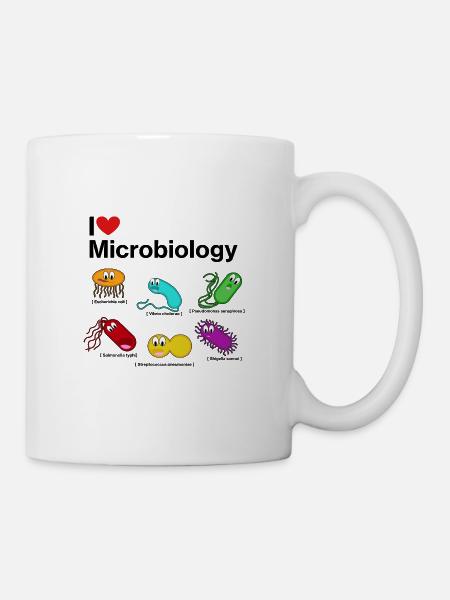 Fête des bactéries - Mug blanc - blanc