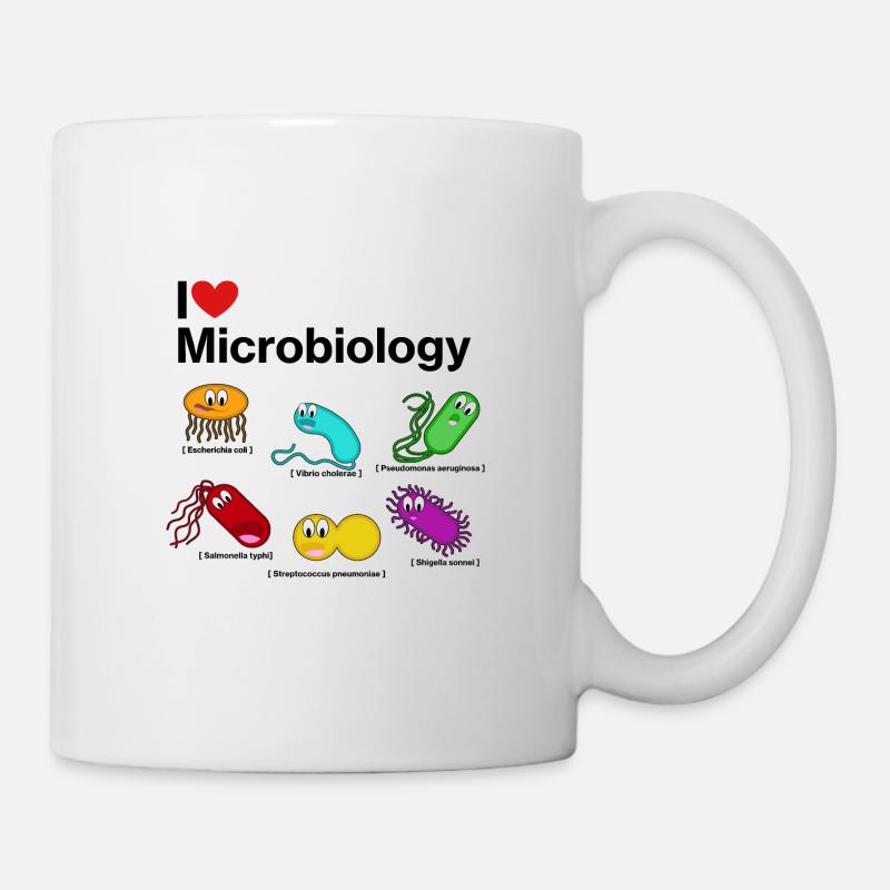 Fête des bactéries - Mug blanc - blanc