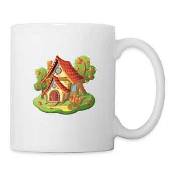 Fairytale House Apple Fruit Garden - Mug - white - Right