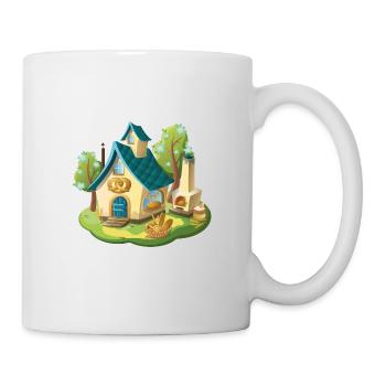 Fairytale House Bakery Bread and Pretzel - Mug - white - Right