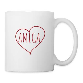Amiga heart - Mug - white - Right