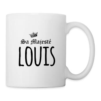 Sa majesté Louis - Mug blanc - blanc - Droite