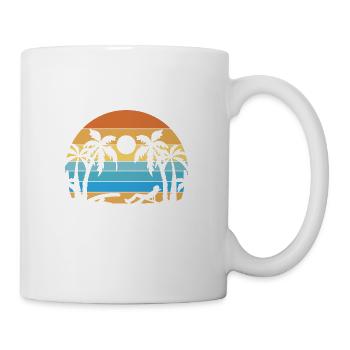 Teacher Summer Recharge Required Last Day Of - Mug - white - Right