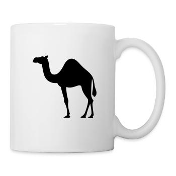 Kamel - Tasse - Weiß - Rechts