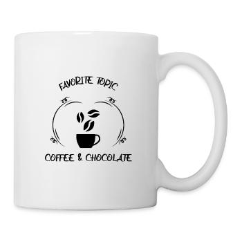 Coffee, espresso, coffee & chocolate - Mug - white - Right