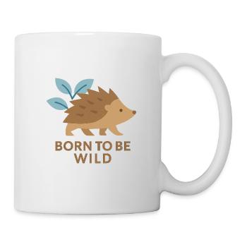 Igel - Tasse - Weiß - Rechts
