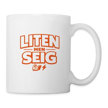 Klein, aber oho! - Tasse - Weiß - Rechts