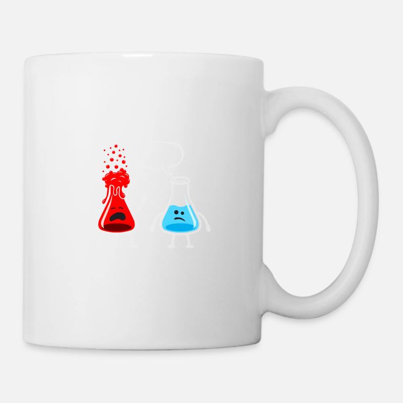 I think your're overreacting - chemist design - Mug - white