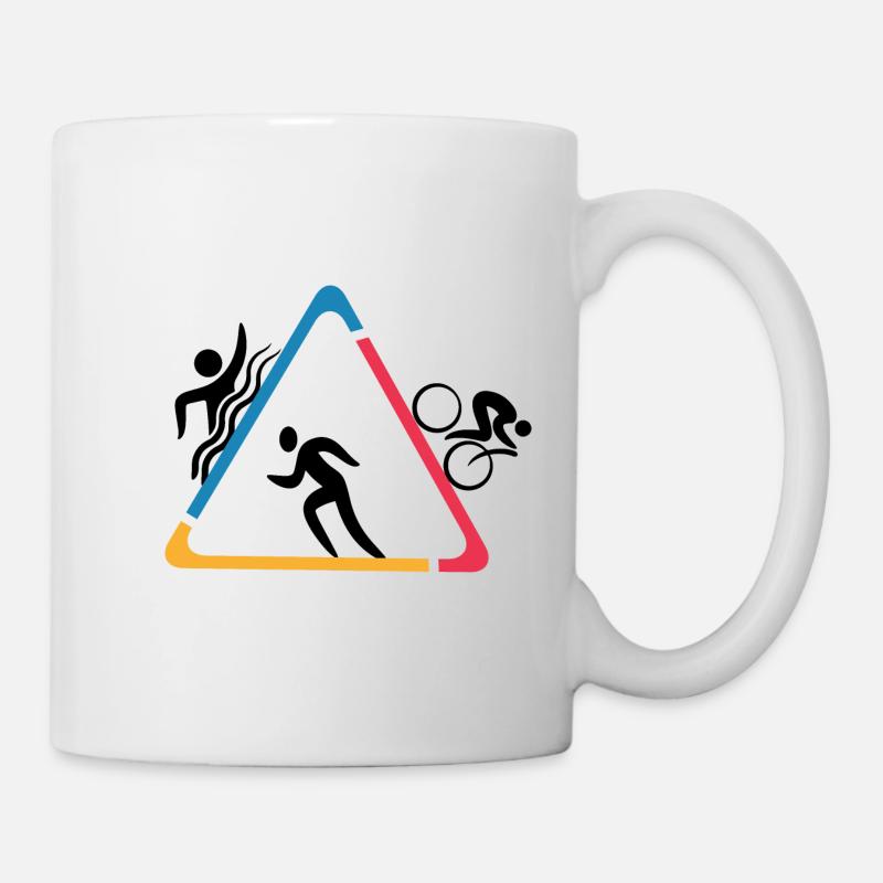 Triathlon - Mug blanc - blanc
