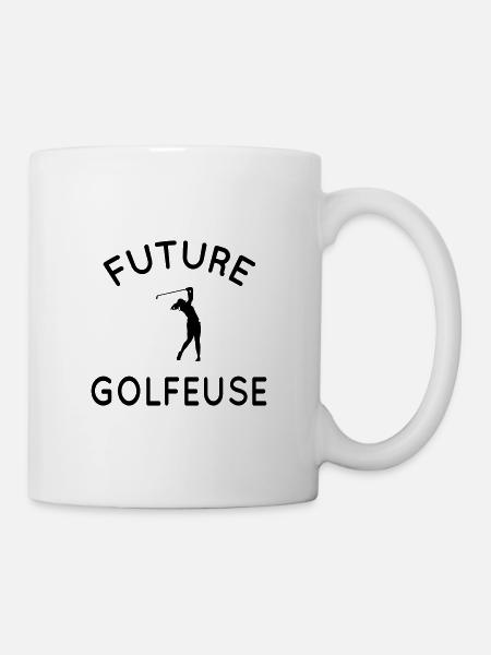 Future golfeuse - Idée cadeau - Golf - Mug blanc - blanc