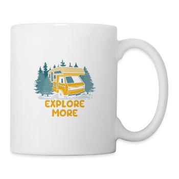 Explorez plus de vacances Voyage Touristique - Mug blanc - blanc - Droite