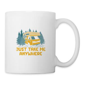 Just Take Me Anywhere Road Trip Vacation - Mug - white - Right